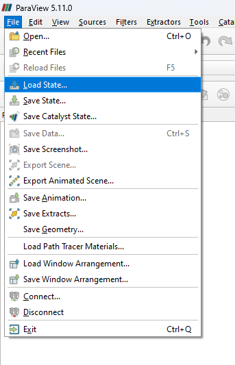 Load PVSM state file